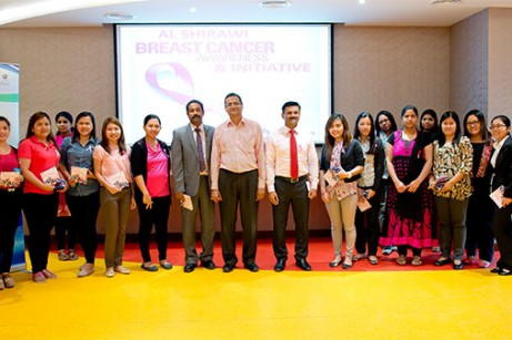 October is observed worldwide as the Breast Cancer Awareness Month. To educate its employees on the occasion and to do its bit for the cause, Al Shirawi organized Pink Day in its Ras Al Khor facility recently.