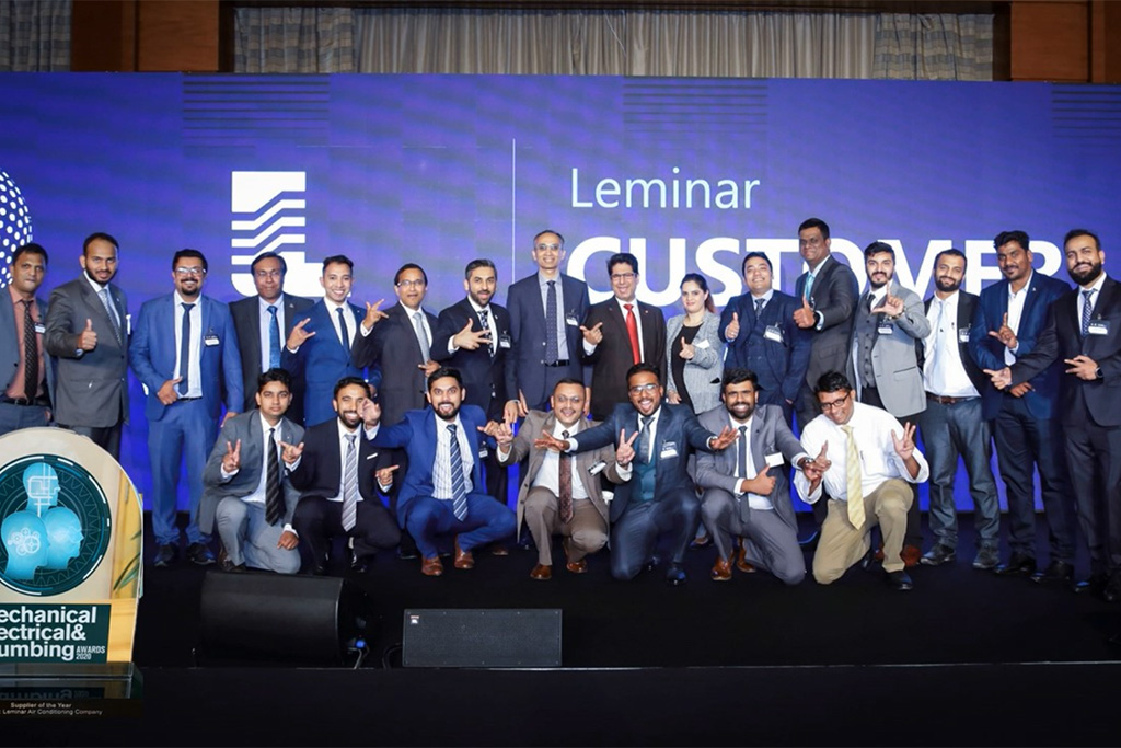 Leminar Air Conditioning Company, the largest HVAC and Plumbing products distribution company in the GCC region, won the prestigious MEP Middle East Award for 'Supplier of the Year, 2020'